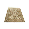 Indo Mahal Hand-knotted Ivory/ Beige Rug (8'10 x 12')