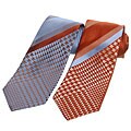 Ben Sherman Men's Exploding Houndstooth Stripe Tie