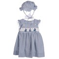 Petit Ami Infant Girl's 2-piece Checkered Dress Set