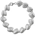 Sterling Silver High Polish Sea Shells Bracelet