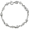 High Polished Sterling Silver Fashion Bracelet