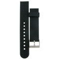 20 mm Black Rubber Watch Band
