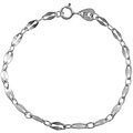 Sterling Silver Fashion Linked Bracelet