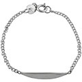 High Polished Baby Flat Marquise Bracelet