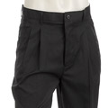 Oleg Cassini Men's Navy Double Pleat Pants