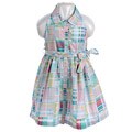 Izod Girl's Plaid Halter Dress