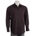 Elliott Purple Stripe Long-sleeve Button-up Shirt