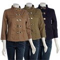 Live A Little Grommet Detail Jacket