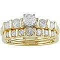 14k Gold 1ct TDW Diamond Bridal Rings Set (H-I-J, I1-2)