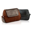 Venetian Travel Accessory Suede Pouch