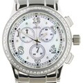 Aqua Master Men's Diamond Round Chronograph Watch