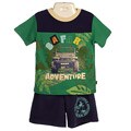 Nick & Eddie Toddler Boy's Safari Adventure Short/ Tee Set