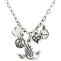 Peace/ Love/ Hope Fringe Necklace