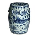 Fish Motif Garden Stool (China)