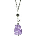 Charming Life Sterling Silver Cape Amethyst Necklace
