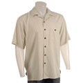 Joe Marlin Men's Embroidered Silk Shirt