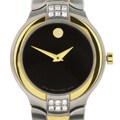 Movado Portico Two-tone Diamond Women's Watch