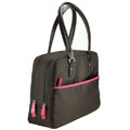 GiddyUp Women's Chocolate/ Pink Laptop Bag