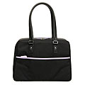 GiddyUp Women's Black/ Lavender Laptop Bag