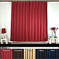 Pleated 84-inch Blackout Curtain Pair