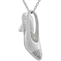 Sterling Silver High Heel Shoe Necklace