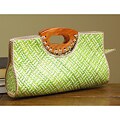 Small Green Pandanus Clutch (Indonesia)