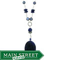 Charming Life Sterling Silver Blue Sodalite and Pearl Necklace