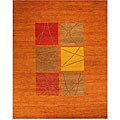 Hand-knotted Roma Wool Rug (8' x 10')