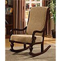 Curved Arm Truffle Rocker