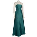 Adrianna Papell Silk Shantung Strapless Dress
