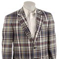 Alexander Julian Colours Men's Plaid Blazer