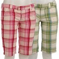 BB Dakota Women's Plaid Bermuda Short