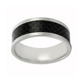 Stainless Steel Carbon Fiber Band