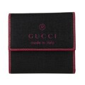 Gucci Medium Black/ Pink PVC Tri-fold Wallet