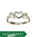 Black Hills Silver Women's Heart Cutout Ring