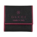 Gucci Small Black/ Pink PVC Tri-fold Wallet