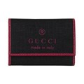 Gucci Small Black/ Pink PVC Tri-fold Wallet