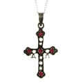 Sterling Silver Antique Cross Necklace