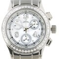 Aqua Master Women's Round Diamond Chronograph Watch