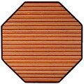 Rust Bamboo Area Rug (3' x 3')