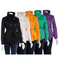 Last Kiss Women's Double-breasted Belted Jacket