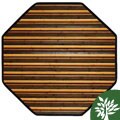 Beige Bamboo Area Rug (3' Octagonal)