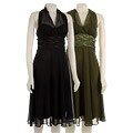 Connected Apparel Women's Halter Dress