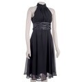Connected Apparel Women's Charcoal Sleeveless Dress