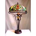 Tiffany-style Stained Glass Table Lamp