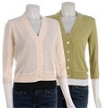 DKNY 3/4-sleeve Women's Cardigan Sweater