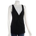 DKNY Women's Twist Front Matte Jersey Top
