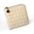 Bulgari Women's Zipped Beige Wallet