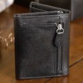 Kozmic Black Leather Wallet