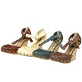 Matiko 'Cassandra' Wood Wedge with Tie